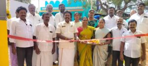 காசிதர்மம் ஊராட்சியில் புதிய நீர்த்தேக்க தொட்டி திறப்பு விழா