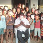 முதல்வர் மு க ஸ்டாலினுக்கு மாணவர்கள் முக கவசம் அணிந்து நன்றி