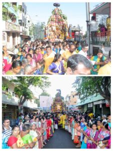 திருவொற்றியூர் காலடிப்பேட்டை வரதராஜ பெருமாள் கோவிலில் தேர் திருவிழா