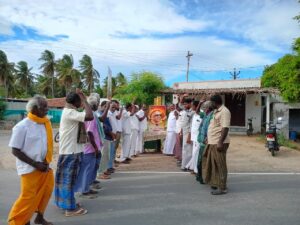 குண்டடம் மேற்கு ஒன்றிய கழகத்தின் சார்பில் மறைந்த முன்னாள் முதல்வர் கருணாநிதி பிறந்தநாள் விழா