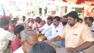 காஞ்சிபுரத்தில் முன்னாள் தமிழக பாஜக மாநிலத் தலைவர் அண்ணாமலையின் பிறந்த நாள் விழா கோலாகலம்