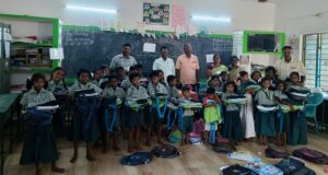 சி.ம.புதூர் ஊராட்சி ஒன்றிய தொடக்கப்பள்ளியில் முப்பெரும் விழா..!