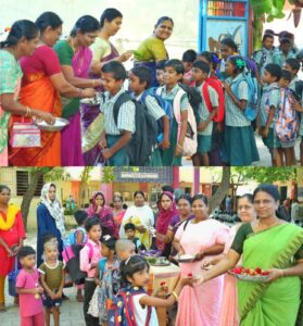 மதுரையில் கோடை விடுமுறை முடிந்து பள்ளிகள் திறப்பு