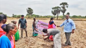 நரிமணம் ஊராட்சியில் விவசாயிகளுக்கு பயிற்சி முகாம்