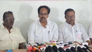 திமுக கூட்டணியில் தற்போது இல்லை; தேர்தல் நேரத்தில் கூட்டணி முடிவு அறிவிக்கப்படும் – கோவையில் வீரபாண்டியன் பேட்டி