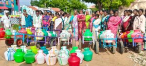 தட்டானேந்தல் கிராமத்தில் குடிநீர் தட்டுப்பாடு – மக்கள் அவதி