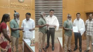 உலகத் தமிழ் பாரம்பரிய மருத்துவ சங்கம் சார்பில் தமிழக முதல்வருக்கு 13 அம்ச கோரிக்கை அமைச்சர்களிடம் மனு அளிப்பு.
