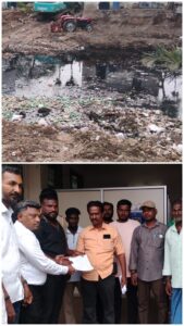 ஆக்கிரமிப்புகளை அகற்றி குளத்தை தூர்வார பொதுமக்கள் கோரிக்கை