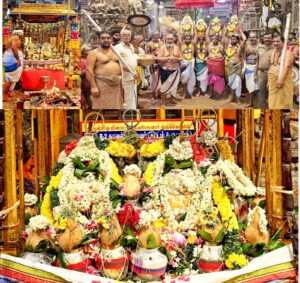 மதுரை மீனாட்சி அம்மன் கோயிலில் குடமுழுக்கை தொடர்ந்து, 16 நாள் மண்டல பூஜை நிறைவு