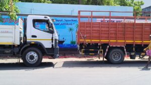 விதிகளை மீறிய ஆறு கனரக வாகனம் பறிமுதல்