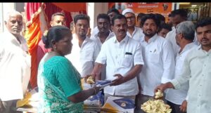 தமிழக வெற்றி கழகத்தின் மாவட்ட மாணவரணி இணை அமைப்பாளர் அலுவலகம் திறப்பு