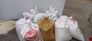எர்ணாவூர், சுனாமி குடியிருப்பில் 500 கிலோ ரேஷன் அரிசி பறிமுதல்