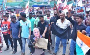 மதுரையில் தலைமை தேர்தல் ஆணையர் பதவி விலகக் கோரிடி ஒய் எஃப் ஐ, எஸ் எஃப் ஐ ஆர்ப்பாட்டம்!