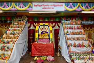 வல்லக்கோட்டை அருள்மிகு சுப்பிரமணிய சுவாமி திருக்கோயிலில் நவராத்திரி உற்சவம் தொடங்கியது
