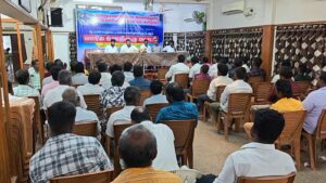 மன்னார்குடியில் பொதுப்பணித்துறை நீர்வளத்துறை பணியாளர்கள் நலச் சங்கம் செயற்குழுக் கூட்டம்