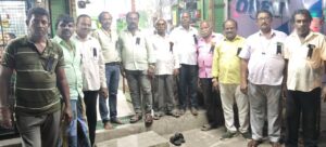 UPI பரிவர்த்தனை கட்டணங்கள், வரி விதிப்பு-மத்திய அரசைக் கண்டித்து, முடிச்சூர்  வியாபாரிகள் நலச் சங்கம் சார்பில் எதிர்ப்பு நிகழ்ச்சி